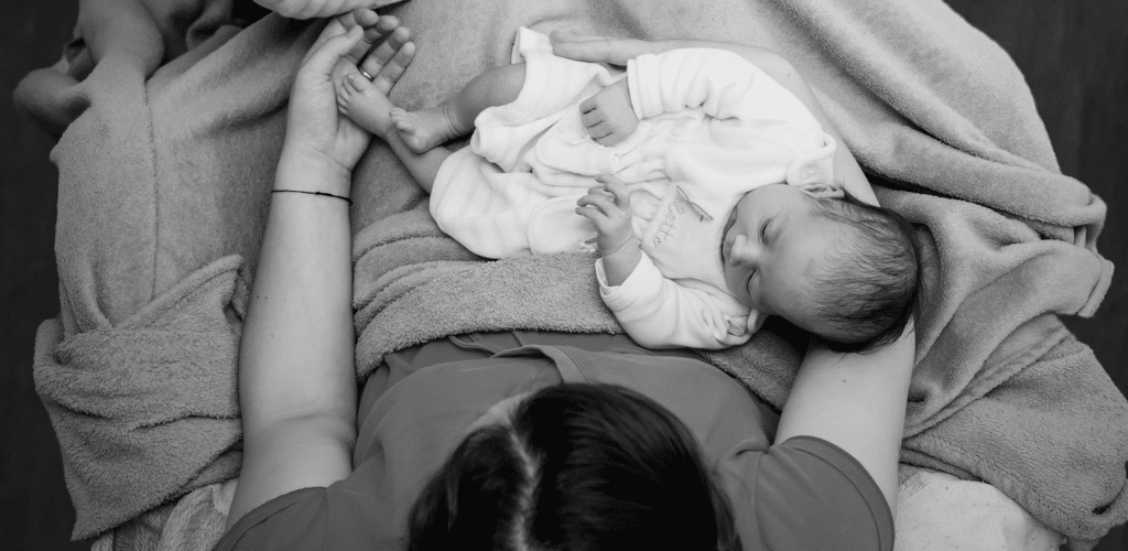 Huilen baby kalmeren