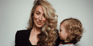Jacobien Schumacher en zoon Brunello - Momtalk