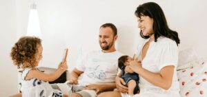 gezin jonge kinderen tropenjaren