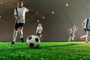 Kind op een sport