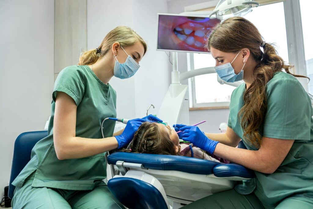 eerste keer naar de tandarts