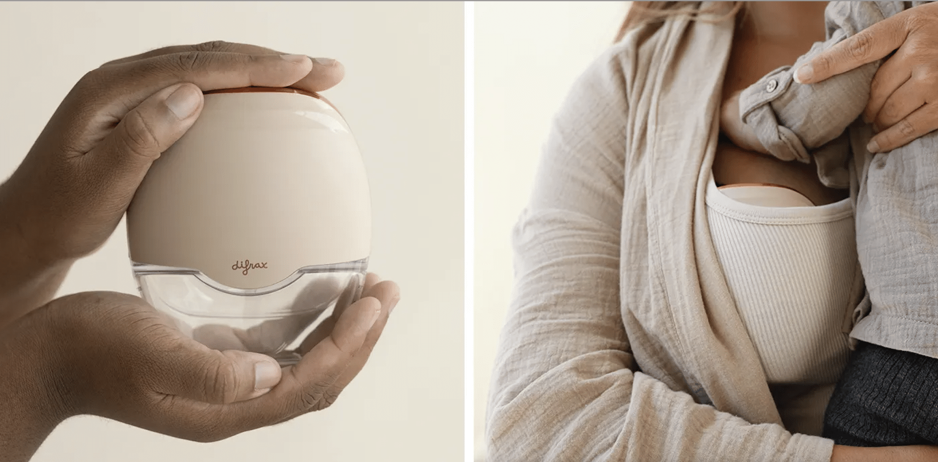 Review Difrax Hands-free Borstkolf