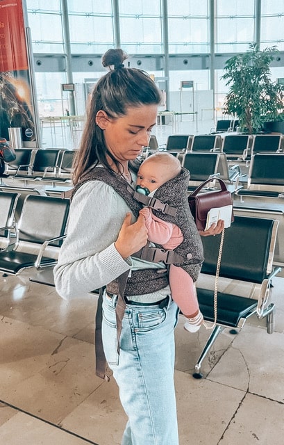 Jody: voor het eerst vliegen met een baby