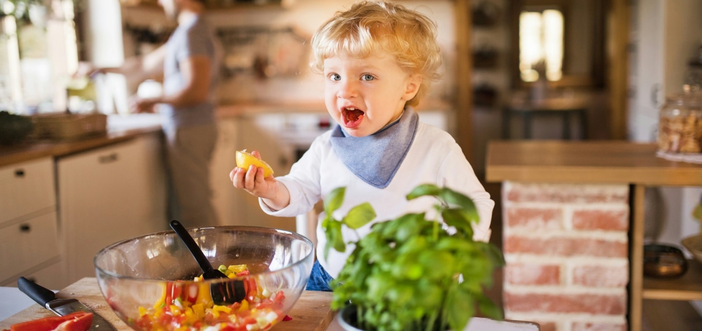 euter-groenten-laten-eten