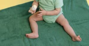 mag je baby in de zon