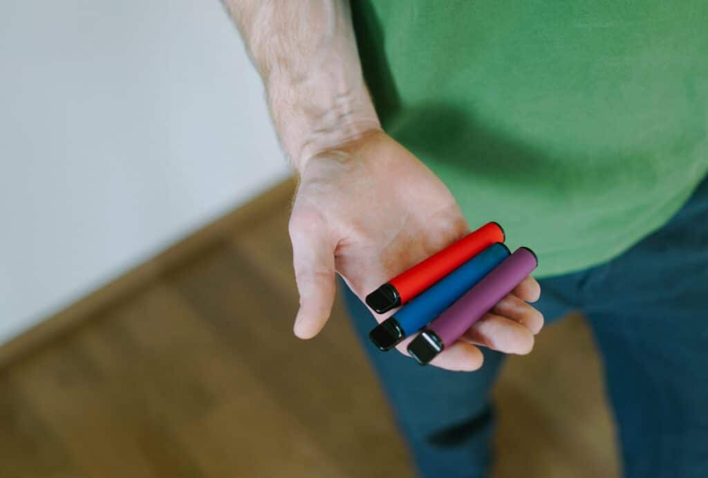 Kind en vape: risico van vapen